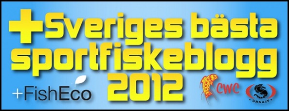 Sveriges bästa fiskeblogg 2012